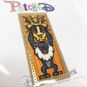 Disney PatcheD Rafiki Simba Lion King Sequin Patch